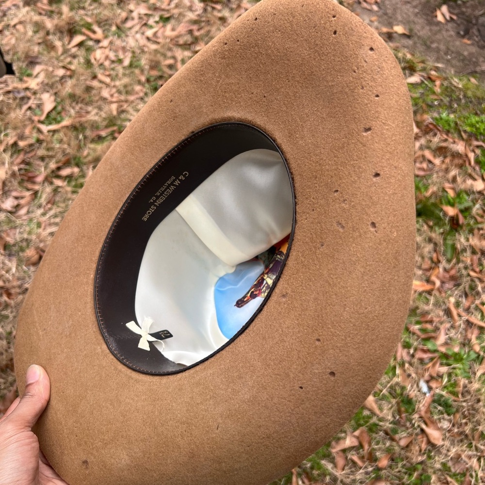 Stetson Temple Fedora , Size 7 3/8 - Picture 7 of 7